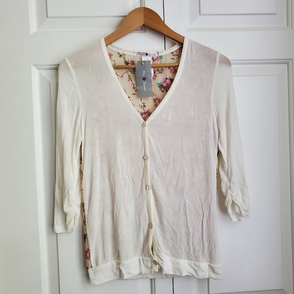 Blu Planet cardigan
